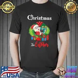 Christmas In October Cute Ghost Around A Christmas Tree Classic T-Shirt Unisex