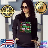 Christmas Peace Laugh Love JOSE Family Name T-Shirt