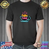 Coffee Time Neon Gina Shirt Unisex