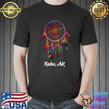 Colorful Dreamcatcher Feathers Native American Kake AK T-Shirt Unisex