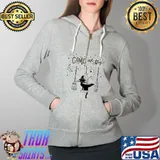 Come We Fly Halloween Cats Shirt Full Zip Hooded
