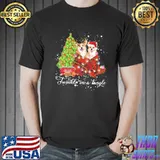 Corgi twinkle in a tangle christmas Tree s Unisex