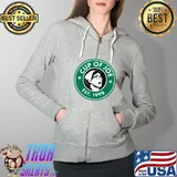 Cup Of Joe est.1998 T-Shirt Full Zip Hooded