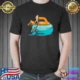 Curling retro design for curling lovers T-Shirt