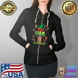 Cute Elf Liam Merry Christmas Santa Little Helper Sweater T-Shirt Full Zip Hooded