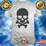 Cute Male Skull in Love Halloween Funny T-Shirt