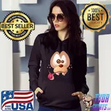 Cute Monster Face Halloween Group Easy Costume Cartoon Premium T-Shirt Hoodie
