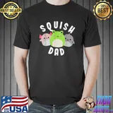 Cute Unicorn Squish Dad Squishmallow Costume T-Shirt