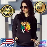 Dabbing Dog Cameroon Soccer Fans Jersey Cameroonian Football T-Shirt