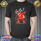 Dabbing Santa Fa La Christmas Shirt