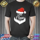 Dad Claus Christmas Pajamas Santa Costume Gift T-Shirt Unisex