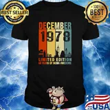 December 1978 Limited Edition 43 Years Of Being Awesome Classic T-Shirt
