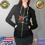 Deer Math Hypotemoose Opposite Adjacent Shirt Full Zip Hooded