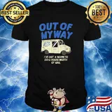 Delivery Driver Clothing Joke Delivery Truck Design T-Shirt