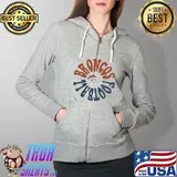 Denver Broncos football s Full Zip Hooded