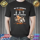 Do My Favorite Workout With My Favorite People Cat Shirt Unisex
