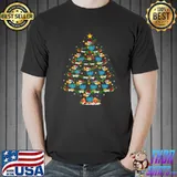 Dodo Bird Lover Xmas Lighting Dodo Christmas Tree T-Shirt Unisex