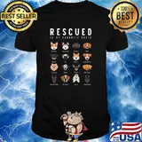 Dog Lovers Rescued Is My Favorite Breed T-Shirt