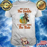 Don't Clim In The Saddle If You Can't Handle The Ride Country Girl Pumpkin Shirt