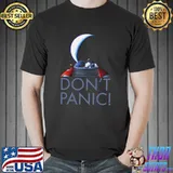 Don't Panic Starman Filip Hellm Shirt Unisex