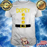 Dopey Dwarf Halloween Costume Color Matching Dopey Dwarf T-Shirt