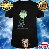 Down Syndrome Awareness Sunflower mickey mouse shirt