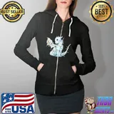 Dragon Christmas Colors Light s Full Zip Hooded