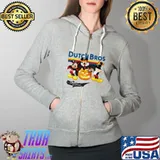 Dutch Bros Halloween Kids 2021 mickey Halloween Horror Characters T-Shirt Full Zip Hooded