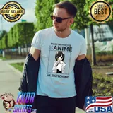 Easily Distracted By Anime and Sketching Anime Girl Drawing T-Shirt