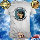 Easily Distracted By Rottweiler And Wine The Dog Vintage Shirt