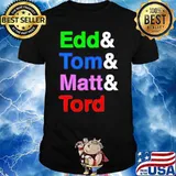 Eddsworld Ampersand Edd Tom Matt and Tord shirt