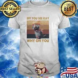 Eff You See Kay Why Oh You Featuring Ratatouille Vintage Shirt