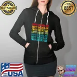Empty Shelves Joe Retro Vintage Patriot Chants T-Shirt Full Zip Hooded