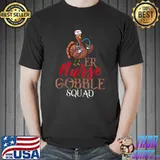 ER Nurse Gobble Squad Turkey Nursing Happy Thanksgiving Day T-Shirt
