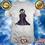 Evil queen raglan art of disney villains shirt