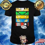 Eyes of Heroes features Thor Hulk Iron Man Captain America and Deadpool its Just a shirt