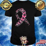 Faith Hope Love Multiple Svlerosis Awareness Butterflies Shirt