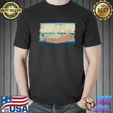 Famous Vintage Japanese Art Sea Lane Off Mount Fuji Hokusai T-s Unisex
