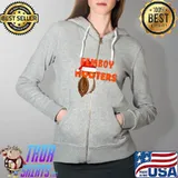 Femboy Hooters Christmas Santa Hat Xmas Gifts T- Full Zip Hooded