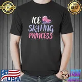 Figure Skater Princess Ice Skater Winter Sports Ice Skating T-shirt