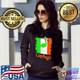 Flamingo St Patrick’s day lepringo s Hoodie