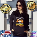 Forget Candy Just Give Me Books Pumpkins Halloween Shirt