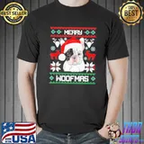 French Bulldog Merry Woofmas Gift Christmas Xmas Frenchie s Unisex