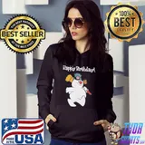 Frosty The Snowman Happy Birthday Christmas Graphic Shirt