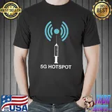 Fully Vaccinated Funny 5G Hotspot Pro Vaccine T-Shirt