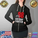 Funny 88 Birthday Fighter T-s Full Zip Hooded