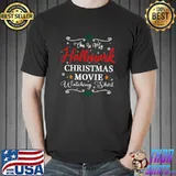 Funny Christmas This Is My Hallmarks Movie Watching T-Shirt