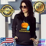Funny Halloween Clothes Pumpkins Wearing Medical Mask T-Shirt
