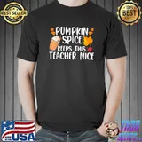 Funny Halloween Costume Pumpkin Spice Lover T-Shirt