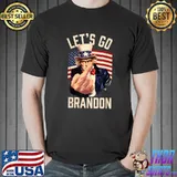 Funny Let's Go Brandon Uncle Sam Let's Go Brandon Chant T-Shirt